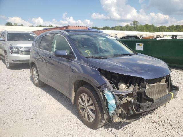 HONDA CR-V EXL 2012 with VIN 5J6RM3H78CL002591 - Photo from auction