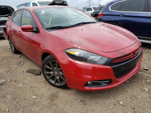 DODGE DART SXT 2013 with VIN 1C3CDFBH6DD133906 - Photo from auction