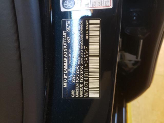 Photo 10 from auction – 2017 MERCEDES-BENZ E 300 with VIN WDDZF4JB1HA095547