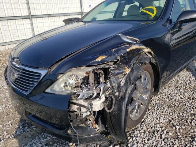 Photo 9 from auction – 2007 LEXUS LS 460L with VIN JTHGL46F875020145