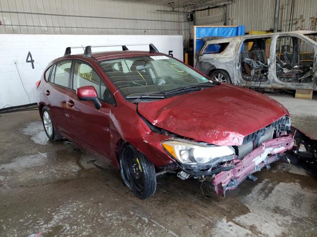 SUBARU IMPREZA PR 2013 with VIN JF1GPAC67D2217822 - Photo from auction