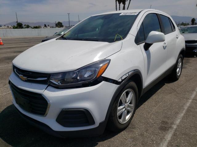 Photo 2 from auction – 2020 CHEVROLET TRAX LS with VIN 3GNCJKSB0LL107052