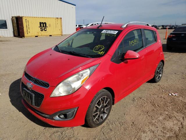 Photo 2 from auction – 2013 CHEVROLET SPARK 2LT with VIN KL8CF6S98DC512659