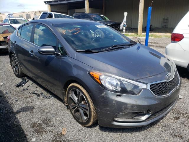 KIA FORTE EX 2015 with VIN KNAFX4A81F5321622 - Photo from auction