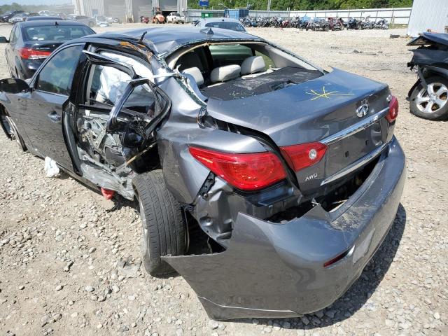 Photo 9 from auction – 2014 INFINITI Q50 BASE with VIN JN1BV7AR0EM684549