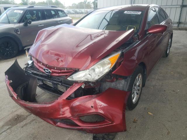 Photo 2 from auction – 2012 HYUNDAI SONATA GLS with VIN 5NPEB4AC4CH358063