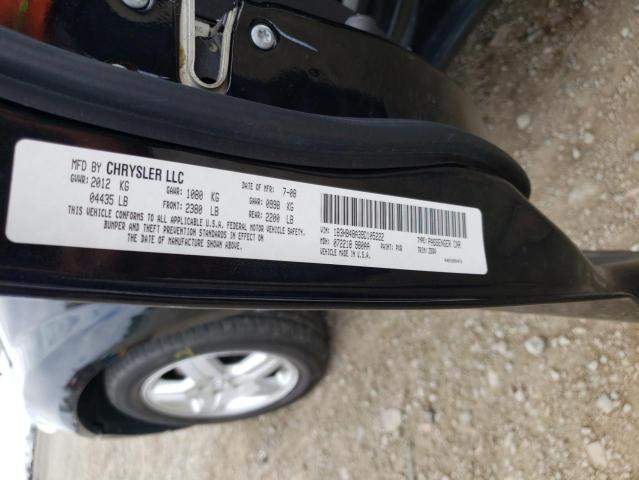 Photo 10 from auction – 2009 DODGE CALIBER SX with VIN 1B3HB48A39D105222