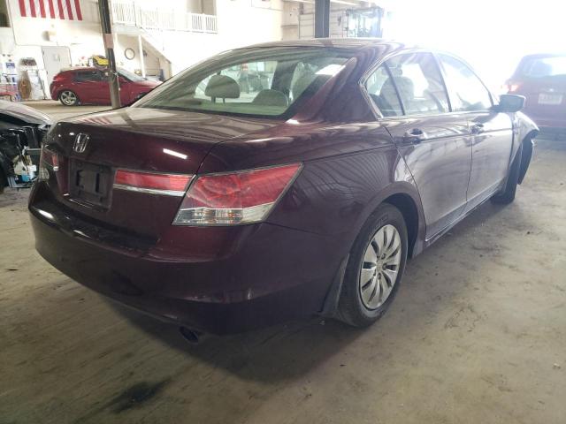 Photo 4 from auction – 2012 HONDA ACCORD LX with VIN 1HGCP2F34CA239346