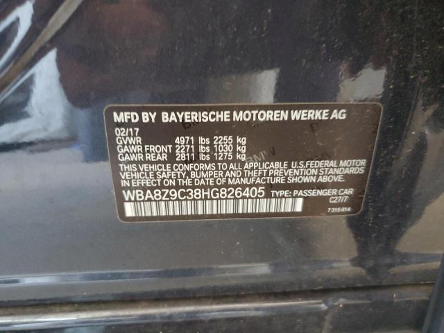 Photo 10 from auction – 2017 BMW 330 XIGT with VIN WBA8Z9C38HG826405