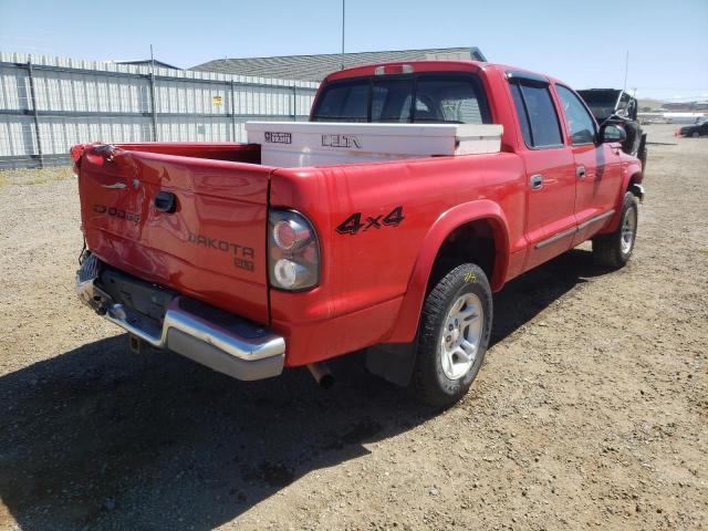 Photo 4 from auction – 2004 DODGE DAKOTA QUA with VIN 1D7HG48N64S608059