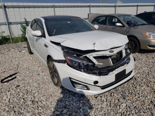 KIA OPTIMA SX 2015 with VIN 5XXGR4A66FG357740 - Photo from auction