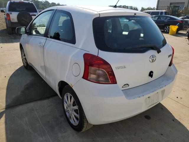 Photo 3 from auction – 2008 TOYOTA YARIS HATC with VIN JTDJT923085206571