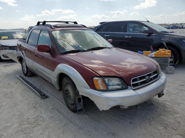 SUBARU BAJA 2003 with VIN 4S4BT61C536106260 - Photo from auction
