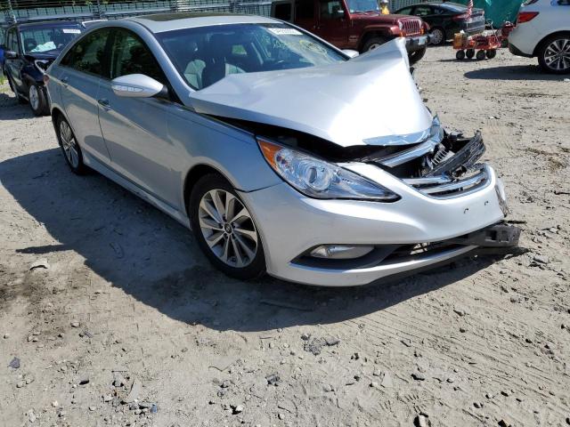 Photo 1 from auction – 2014 HYUNDAI SONATA SE with VIN 5NPEC4ABXEH884012