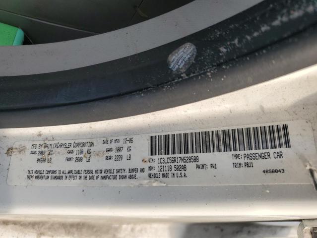 Photo 10 from auction – 2007 CHRYSLER SEBRING TO with VIN 1C3LC56R17N528588