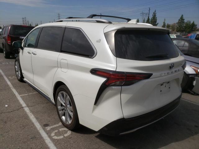 Photo 3 from auction – 2021 TOYOTA SIENNA LIM with VIN 5TDERKEC9MS008224