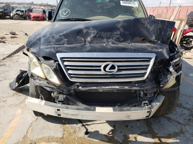 Photo 9 from auction – 2004 LEXUS LX 470 with VIN JTJHT00W543543988