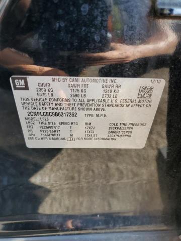 Photo 10 from auction – 2011 CHEVROLET EQUINOX LS with VIN 2CNFLCEC9B6317352