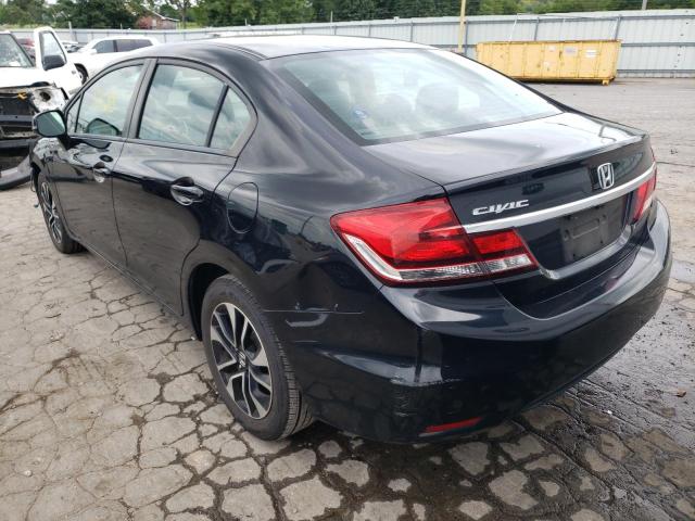 Photo 3 from auction – 2013 HONDA CIVIC EXL with VIN 19XFB2F98DE271598