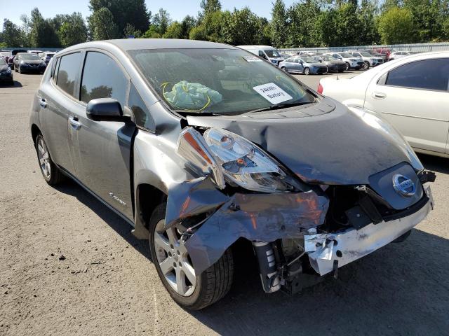 NISSAN LEAF S 2017 with VIN 1N4BZ0CP4HC304326 - Photo from auction