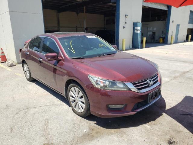 HONDA ACCORD EXL 2013 with VIN 1HGCR2F80DA209333 - Photo from auction