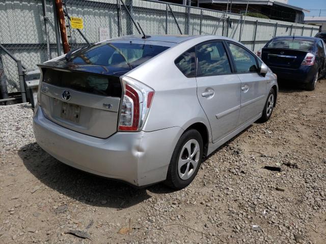 Photo 4 from auction – 2012 TOYOTA PRIUS with VIN JTDKN3DU7C5500799
