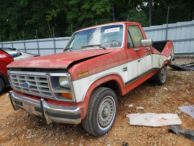 Photo 2 from auction – 1986 FORD F150 with VIN 2FTCF15N4GCA40428