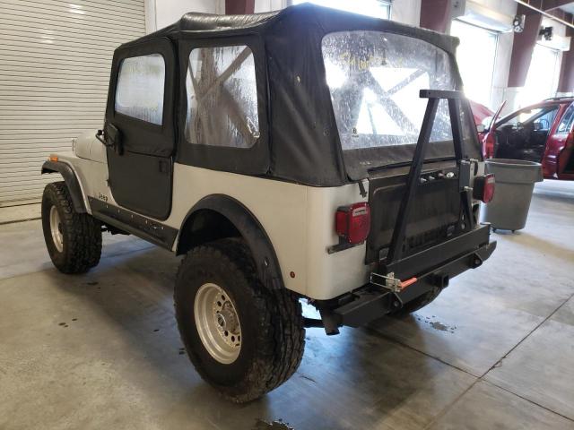 Photo 3 from auction – 1985 JEEP JEEP CJ7 with VIN 1JCCM87A7FT002610