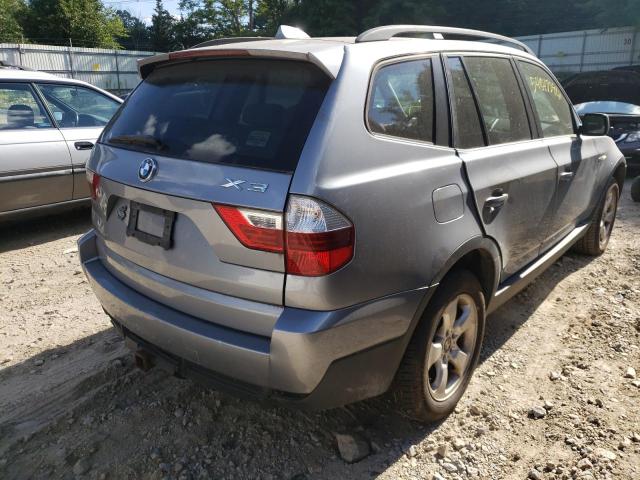 Photo 4 from auction – 2007 BMW X3 3.0SI with VIN WBXPC93407WF09138
