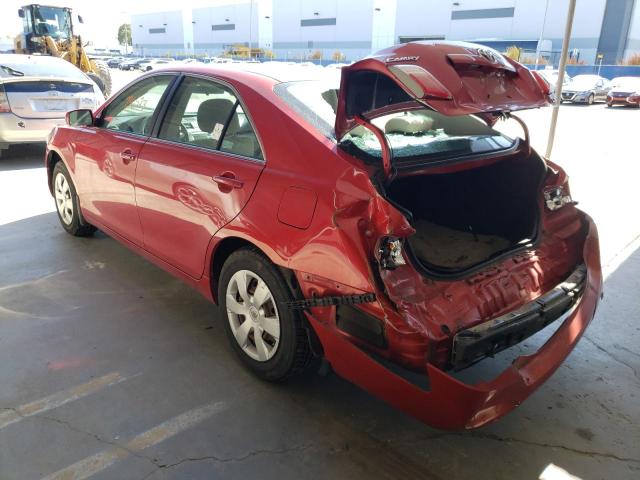 Photo 3 from auction – 2009 TOYOTA CAMRY BASE with VIN 4T1BE46K49U315573