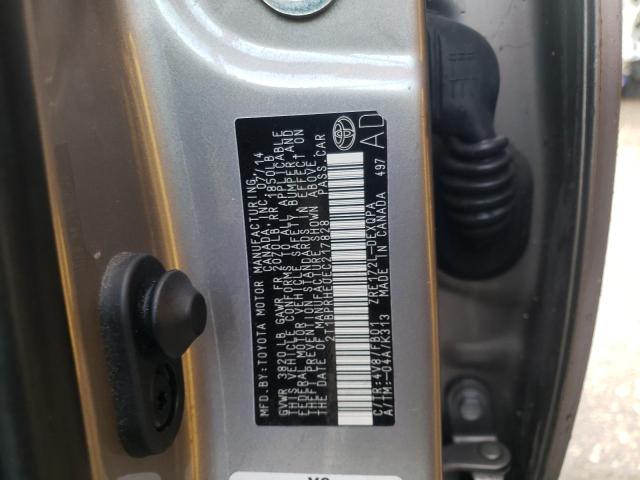 Photo 10 from auction – 2014 TOYOTA COROLLA EC with VIN 2T1BPRHE0EC217828