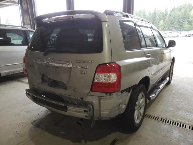 Photo 4 from auction – 2006 TOYOTA HIGHLANDER with VIN JTEEW21A960023806