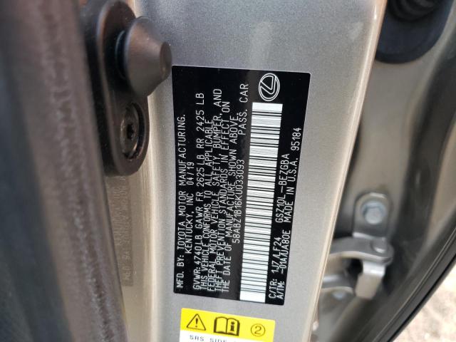 Photo 10 from auction – 2019 LEXUS ES 350 with VIN 58ABZ1B16KU033093