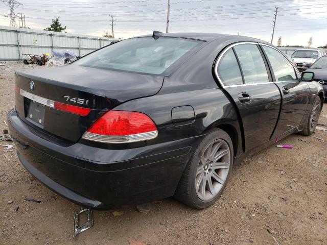 Photo 4 from auction – 2003 BMW 745 I with VIN WBAGL63493DP63961