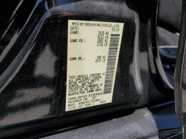 Photo 10 from auction – 2014 NISSAN ALTIMA 2.5 with VIN 1N4AL3AP5EC320466