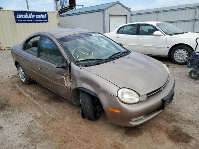 PLYMOUTH NEON BASE 2001 with VIN 1P3ES46C31D231722 - Photo from auction