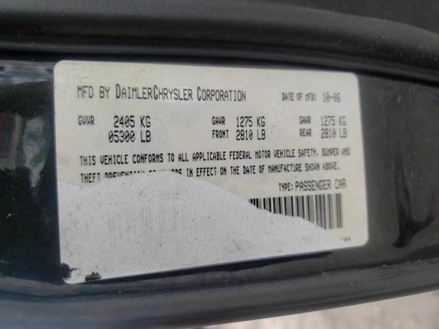 Photo 10 from auction – 2007 CHRYSLER 300C SRT-8 with VIN 2C3LA73W97H659949