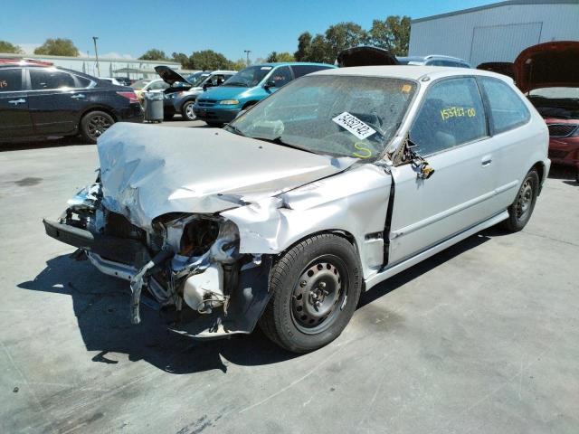 Photo 2 from auction – 2000 HONDA CIVIC DX with VIN 2HGEJ6340YH111144