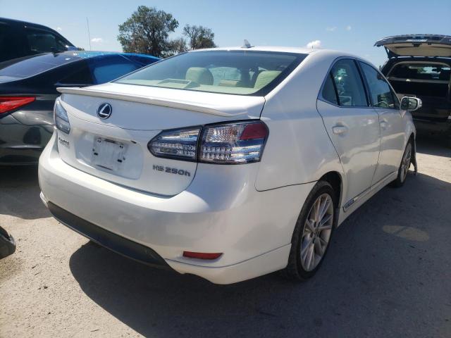 Photo 4 from auction – 2010 LEXUS HS 250H with VIN JTHBB1BA8A2023660