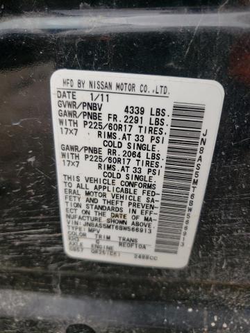 Photo 10 from auction – 2011 NISSAN ROGUE S with VIN JN8AS5MT6BW566913