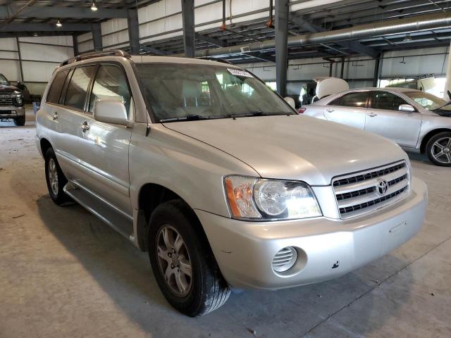 TOYOTA HIGHLANDER 2002 with VIN JTEGD21A820025927 - Photo from auction