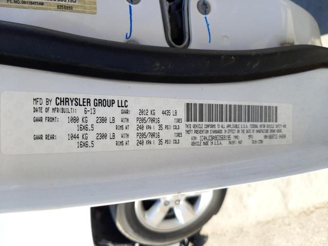 Photo 10 from auction – 2014 JEEP COMPASS SP with VIN 1C4NJCBA9ED569195