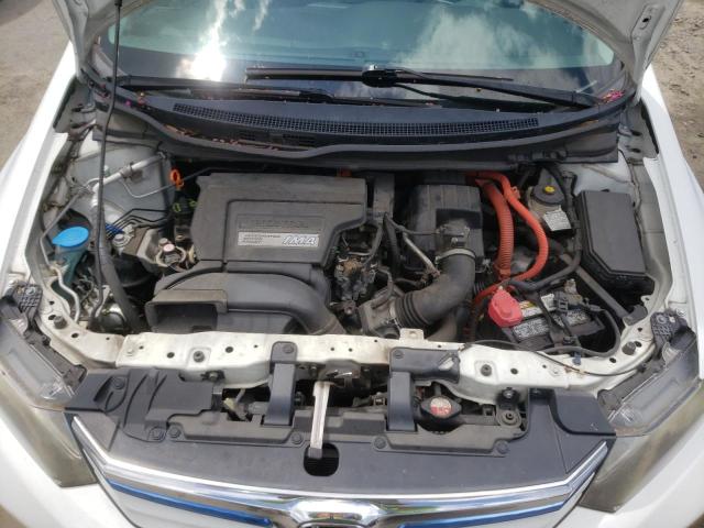 Photo 7 from auction – 2012 HONDA CIVIC HYBR with VIN JHMFB4F37CS011176