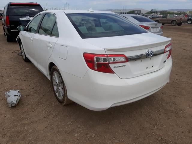 Photo 3 from auction – 2012 TOYOTA CAMRY HYBR with VIN 4T1BD1FK6CU045156