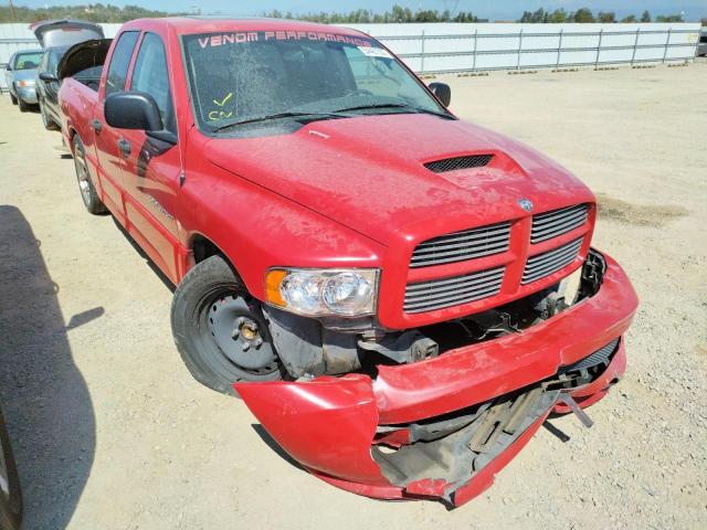DODGE RAM SRT10 2005 with VIN 3D7HA18H15G820127 - Photo from auction