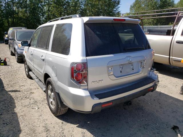 Foto 3 de la subasta – 2008 HONDA PILOT EXL con VIN 5FNYF28658B023339