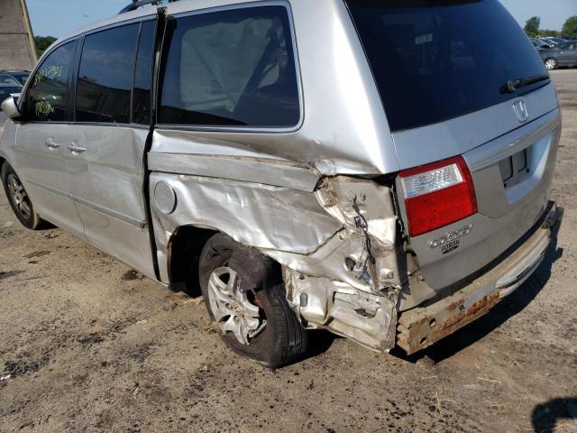 Photo 9 from auction – 2007 HONDA ODYSSEY EX with VIN 5FNRL38747B112216