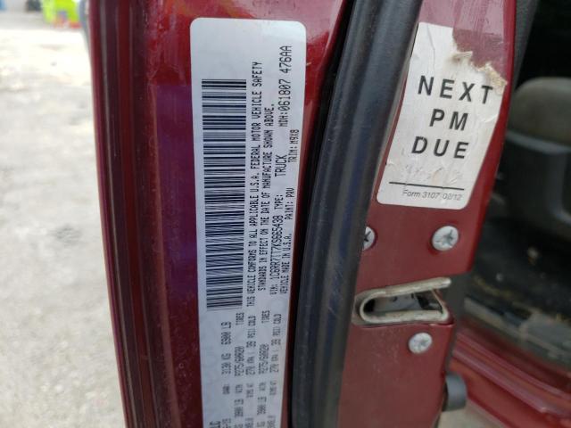 Photo 10 from auction – 2019 RAM 1500 CLASS with VIN 1C6RR7TT7KS665438