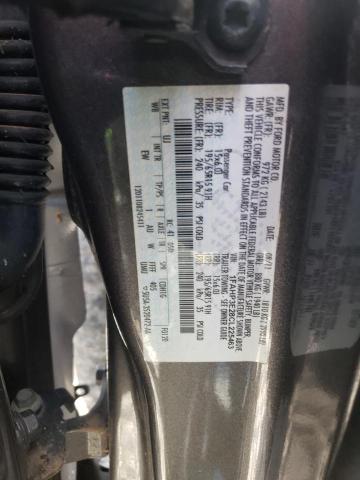 Photo 10 from auction – 2012 FORD FOCUS S with VIN 1FAHP3E28CL225463