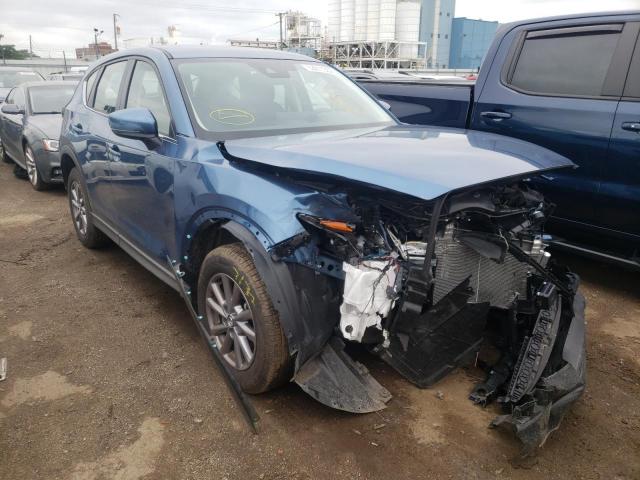 MAZDA CX-5 2022 with VIN JM3KFBAM3N0529428 - Photo from auction